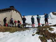 Bel ritorno in CIMA GREM (2049 m) innevata il 1 dicembre 2013  - FOTOGALLERY